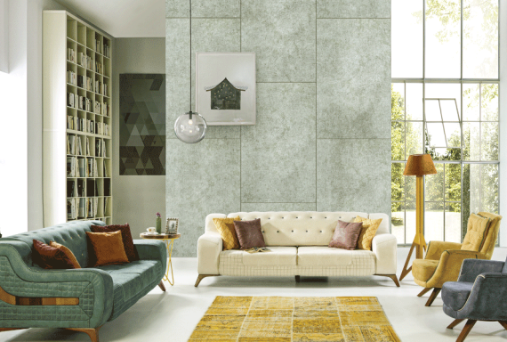 Tường nội thất thi công bằng tấm DURAflex mang vẻ đẹp thẩm mỹ cao
