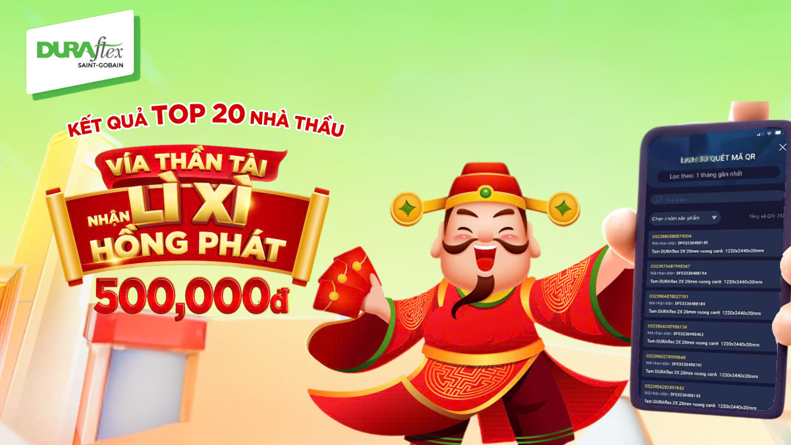 Miền Nam | Kết Quả Top 20 Vía thần tài - Lì Xì Hồng Phát (07/02/2025 - 17/02/2025)