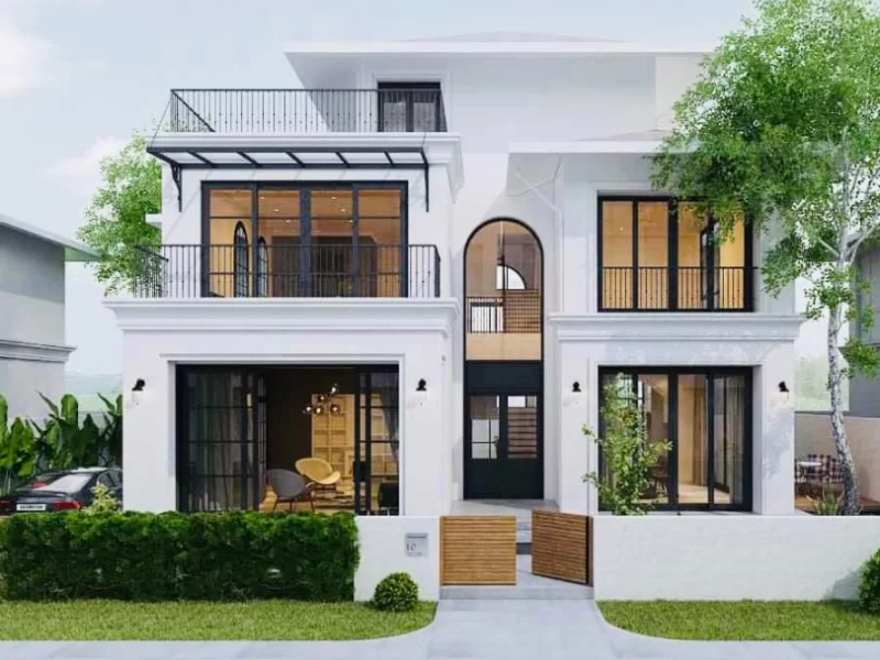 35+ Mẫu biệt thự mini đẹp, nhỏ gọn, xu hướng xanh 2025
