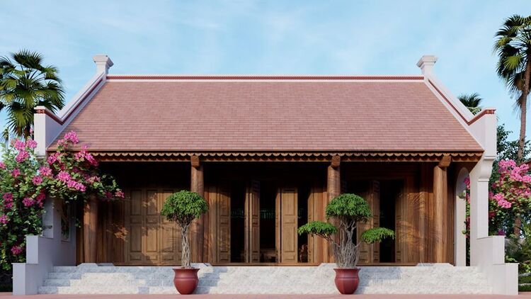 Báo giá nhà gỗ 3 gian hiện đại chi tiết, mới nhất