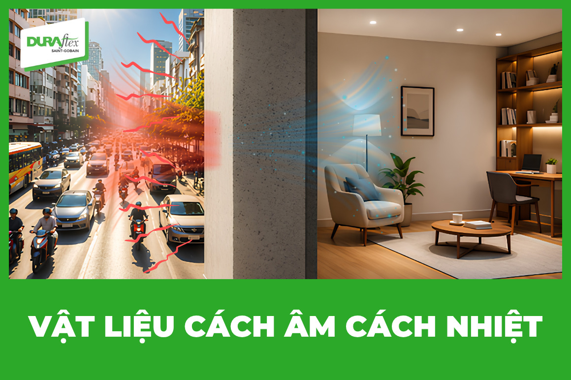 Vật liệu cách âm cách nhiệt