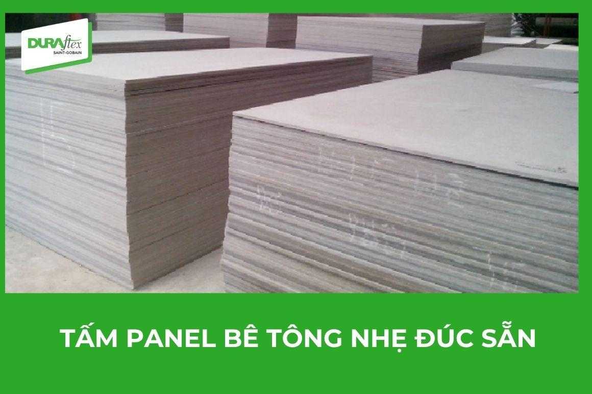 Tấm panel bê tông nhẹ đúc sẵn giải pháp xây dựng hiện đại
