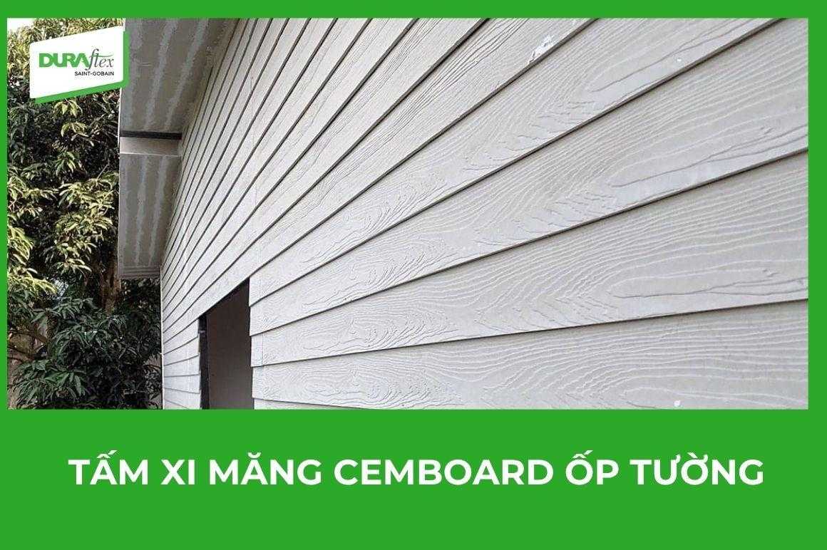Tấm xi măng cemboard ốp tường