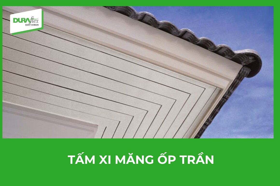Tấm xi măng ốp trần
