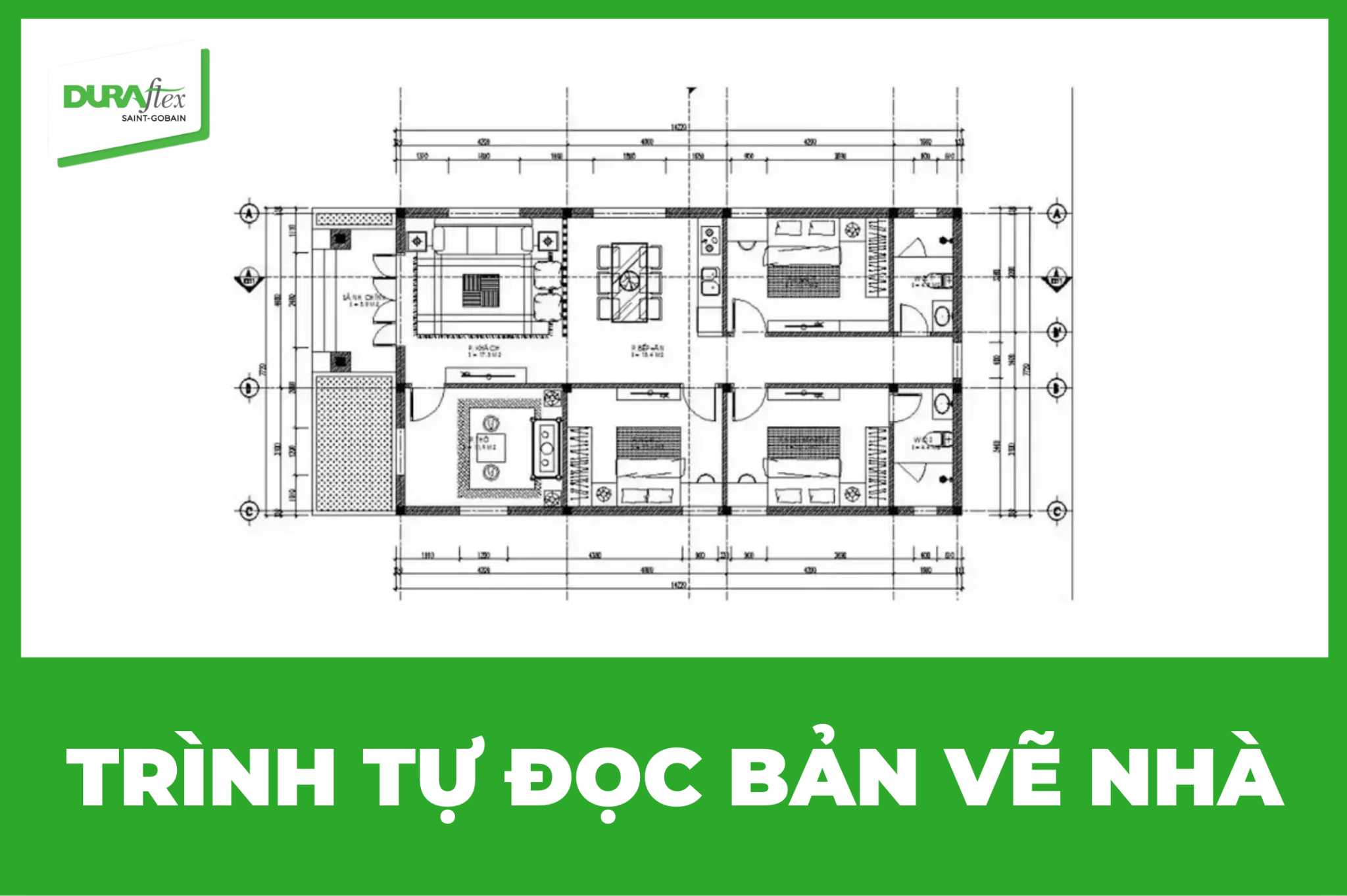 Trình tự đọc bản vẽ nhà cho người mới