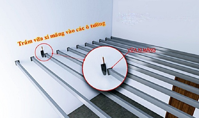 Thi công tấm sàn DURAflex