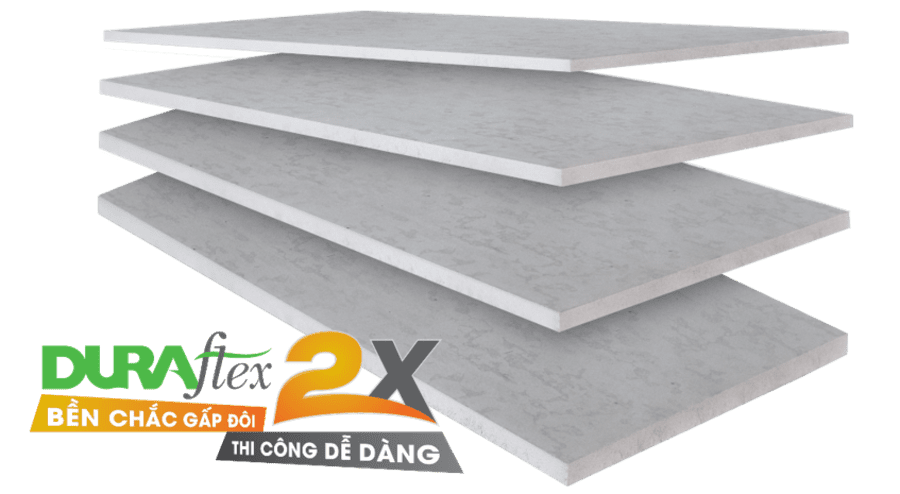 Tấm xi măng DURAflex 2X là giải pháp tối ưu để hoàn thiện các mẫu thiết kế nhà ống đẹp