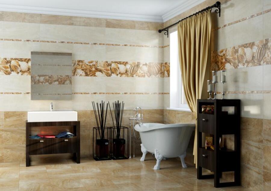Nhà tắm được thi công với tấm thảm lót sàn chống thấm nước bền đẹp DURAflex