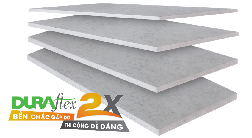 đổ sàn bê tông nhẹ bằng tấm xi măng sợi siêu bền DURAflex 2X