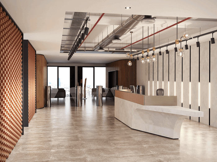 Sàn bê tông nhẹ cho văn phòng hiện đại, sang chảnh | DURAflex