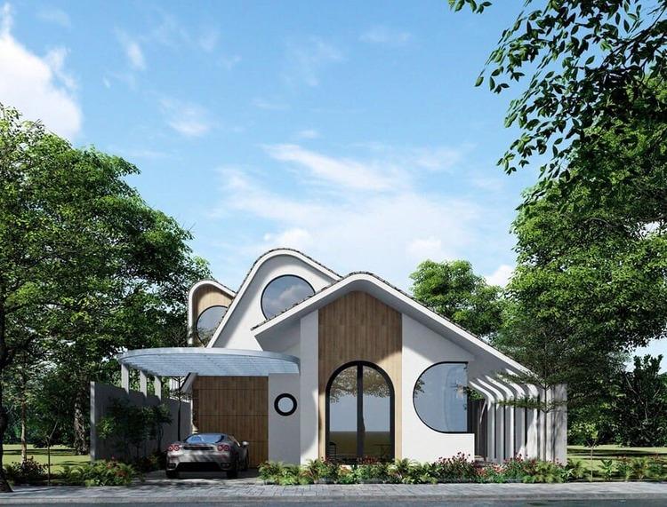 Các mẫu thiết kế nhà ống 2 tầng mái Nhật đẹp say đắm lòng người  Kiến trúc  Angcovat