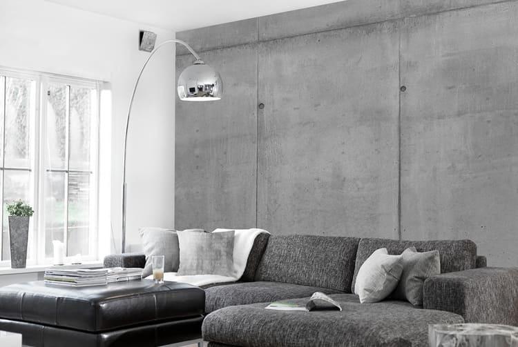 Trang trí tường phòng khách hiện đại, sang trọng, tối giản với tông màu trắng đen