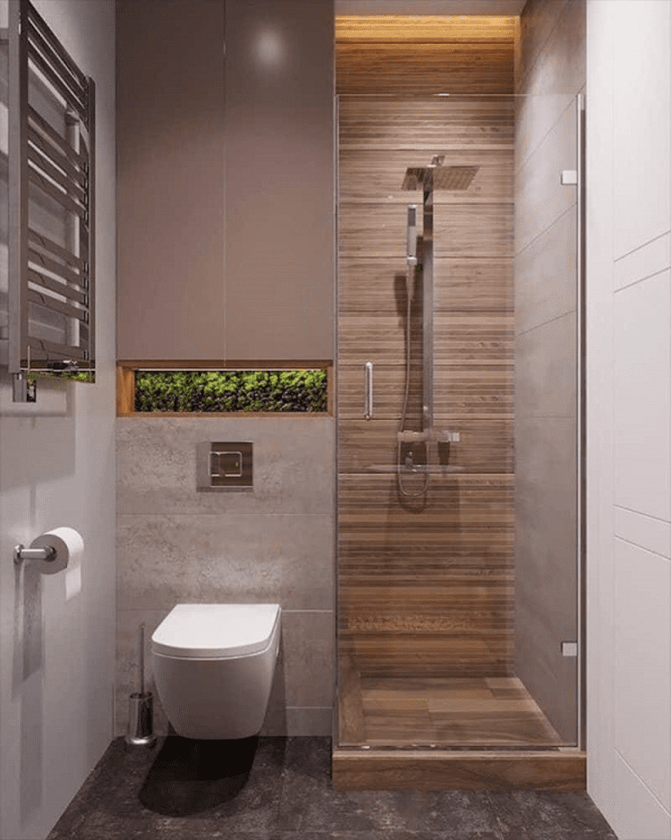 Mẫu thiết kế phòng tắm đẹp, tiện nghi dành cho không gian có diện tích hạn chế