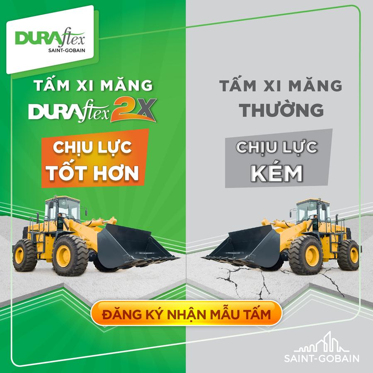 Tấm cemboard DURAflex tại Nha Trang có độ bền cao vượt trội