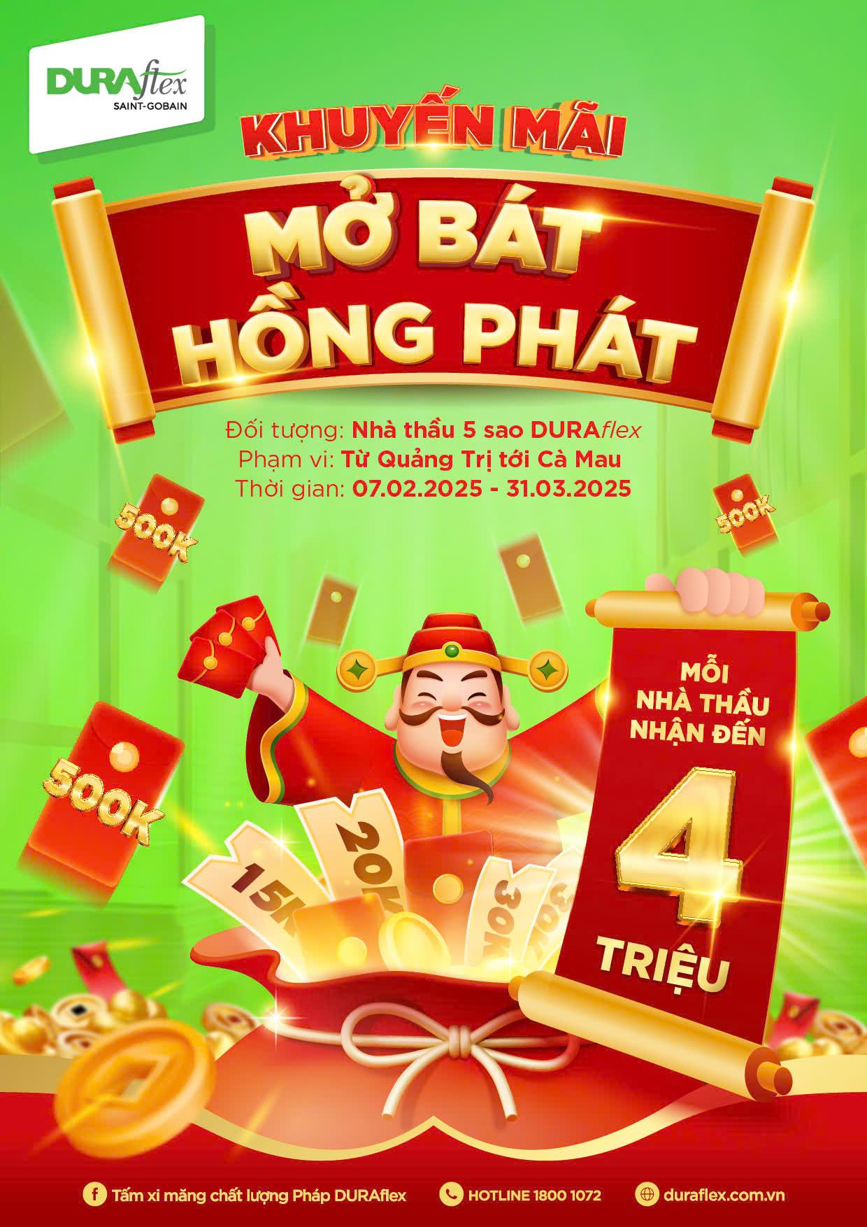 Chương trình khuyến mãi mở bát hồng phát 1