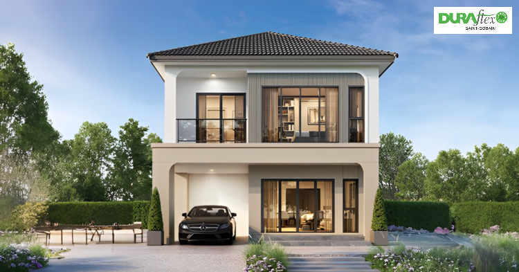 Vị trí xây dựng ảnh hưởng lớn đến chi phí làm nhà 2 tầng mái Nhật 8x12m