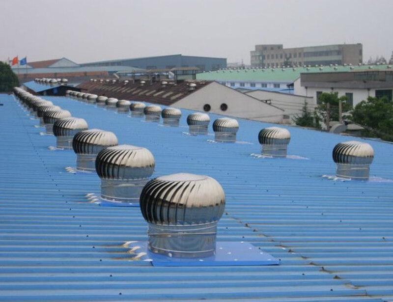 Lắp quạt thông gió để chống nóng, lưu thông không khí cho ngôi nhà