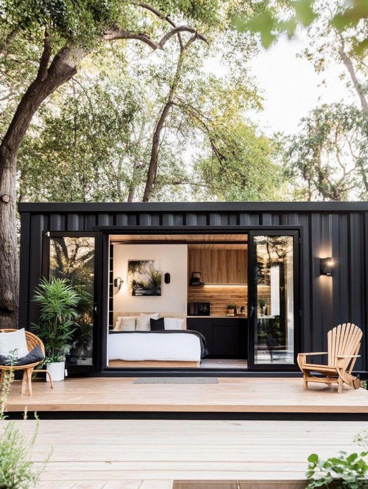 Mẫu nhà lắp ghép 150 triệu kiểu container mang vẻ đẹp trang nhã