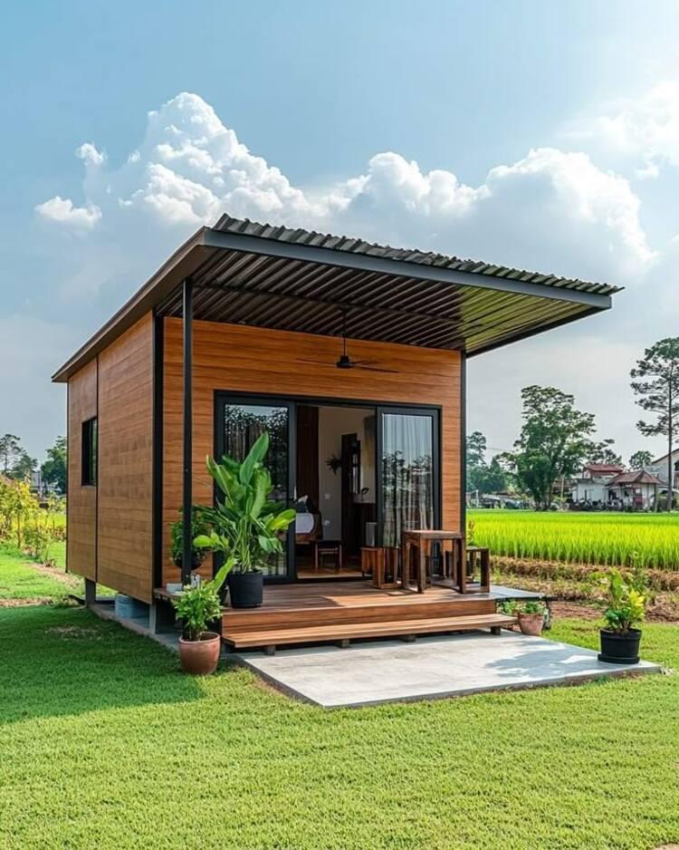 Mẫu nhà lắp ghép 150 triệu phù hợp với những gia đình trẻ