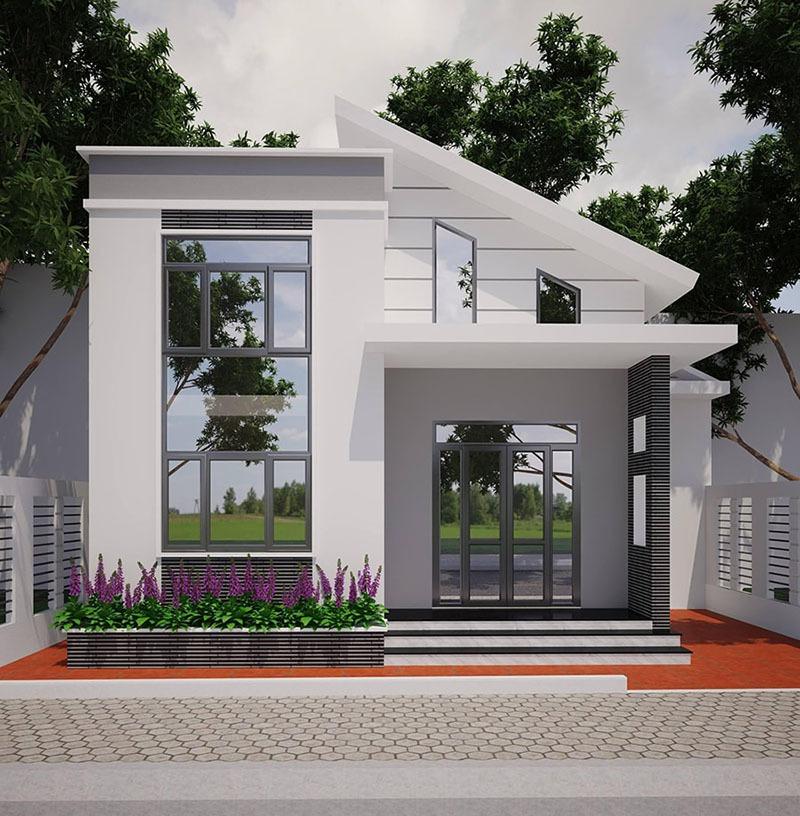 Thiết kế nhà cấp 4 3 phòng ngủ 300 triệu ở nông thôn độc đáo, ấn tượng