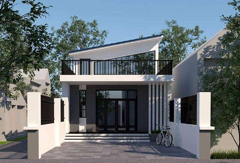 Mẫu nhà ống 1 tầng nông thôn 40m2 thiết kế đơn giản nhưng vẫn rất cuốn hút