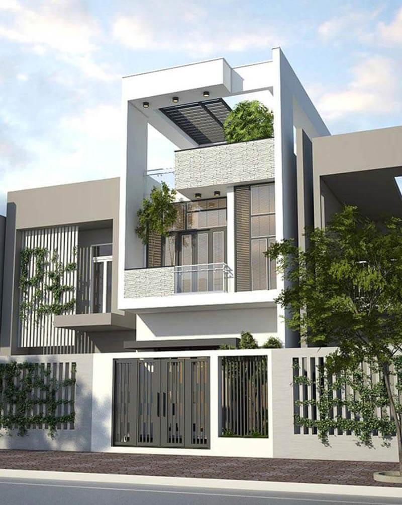 Mẫu nhà 1 trệt 1 lầu 5x12m đẹp, giá rẻ, đầy đủ tiện nghi