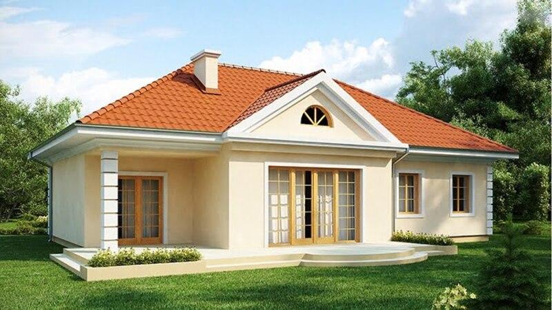 Mẫu nhà 3 gian nông thôn có sân vườn xanh mát, tạo cảm giác thư giãn và thoải mái