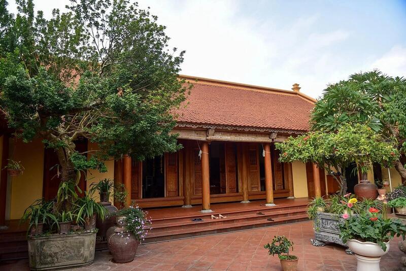 Mẫu nhà 3 gian miền Bắc thường gắn liền với hình ảnh mái ngói đỏ, sân gạch và khung gỗ chắc chắn