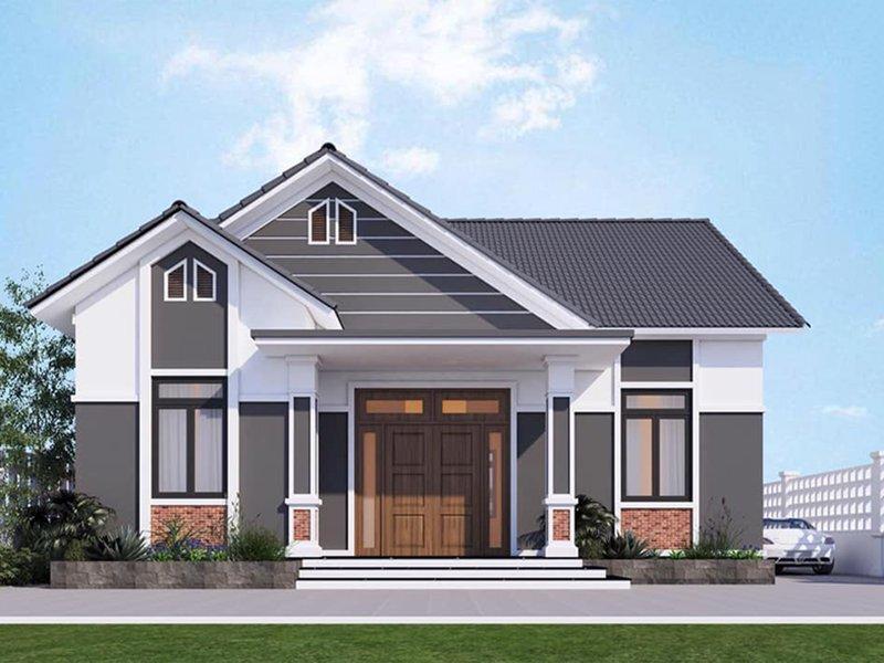 Mẫu nhà 3 gian mái Thái mang đến không gian sống thông thoáng, sang trọng