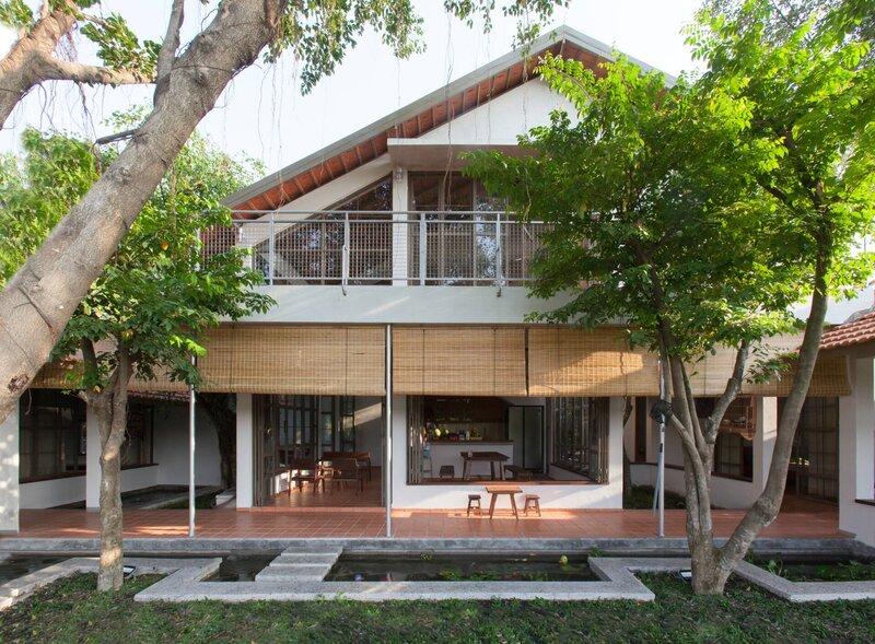 Mẫu nhà 3 gian 2 chái hiện đại mang đến trải nghiệm sống thoải mái, thoáng đãng