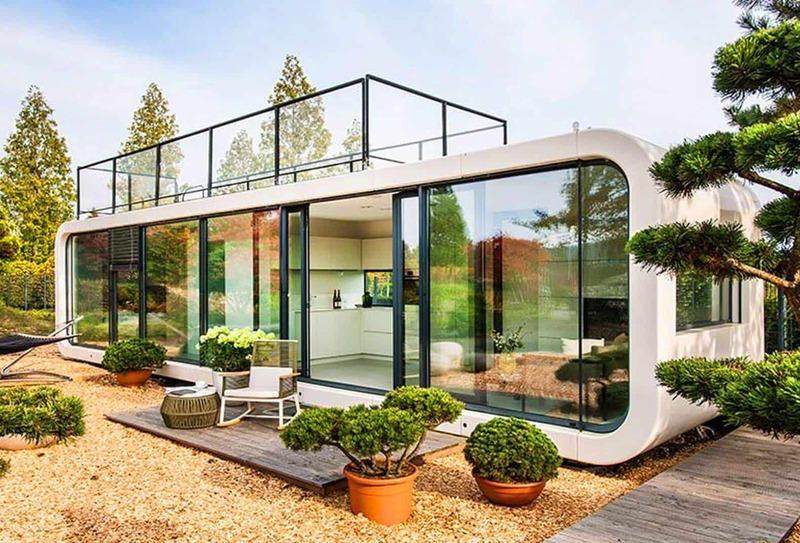 Ngôi nhà lắp ghép 100 triệu 2 phòng ngủ nhỏ gọn nhưng vẫn đảm bảo không gian sinh hoạt
