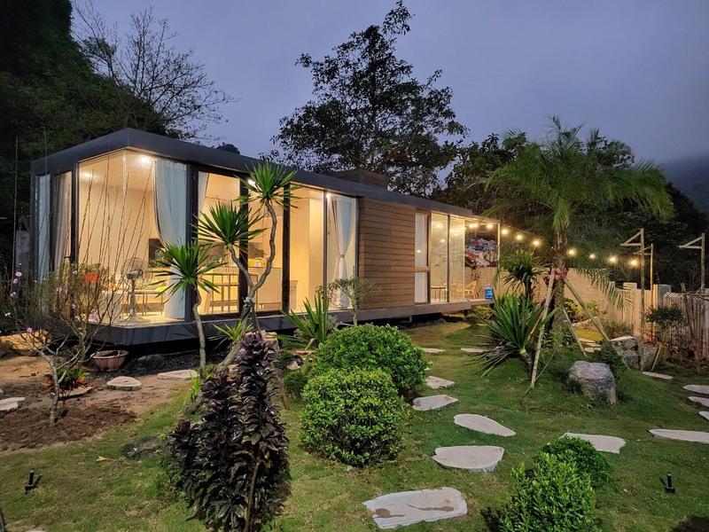 Nhà lắp ghép 300 triệu ứng dụng làm homestay hoặc nhà ở dân dụng