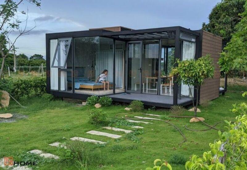 Nhà lắp ghép 500 triệu là kiểu nhà được thi công các vật liệu đã được lắp ráp và sản xuất sẵn tại nhà máy