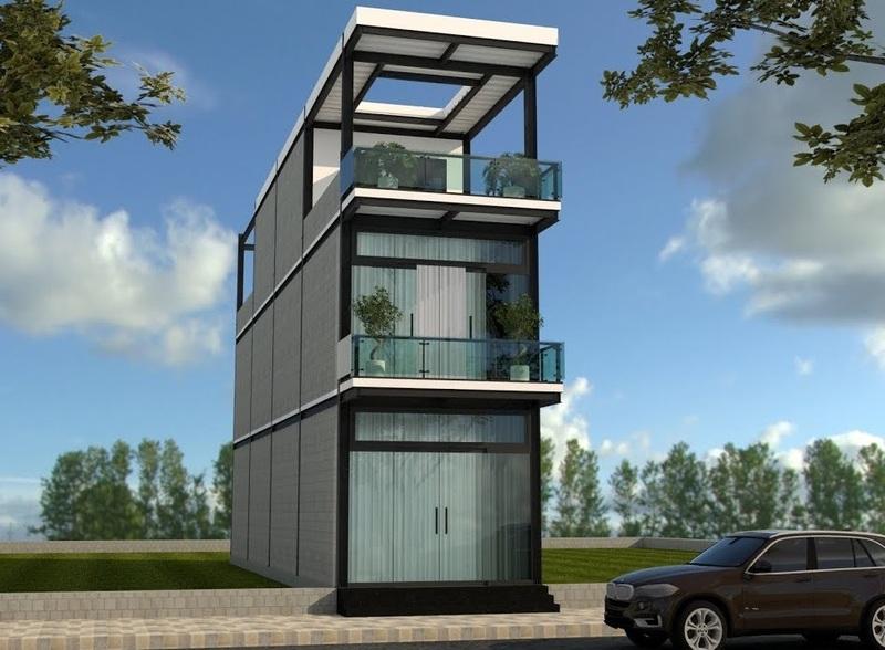 Nhà phố lắp ghép 500 triệu giúp rút ngắn thời gian thi công mà vẫn đảm bảo chất lượng và thẩm mỹ