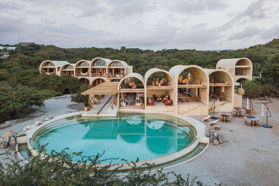 Nhà lắp ghép được ứng dụng làm resort hoặc homestay nghỉ dưỡng độc đáo