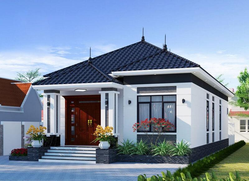 Mẫu nhà ống cấp 4 giá 300 triệu sang trọng, ấm cúng