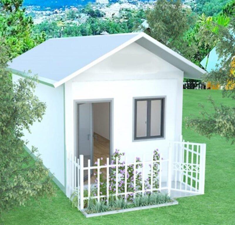 Mẫu nhà tiền chế cấp 4 giá 30 triệu tiện nghi, nhỏ đẹp