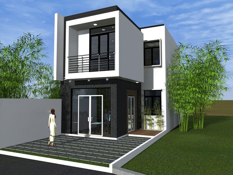 Mẫu xây nhà 1 trệt 1 lầu 500 triệu với thiết kế thông thoáng và hiện đại