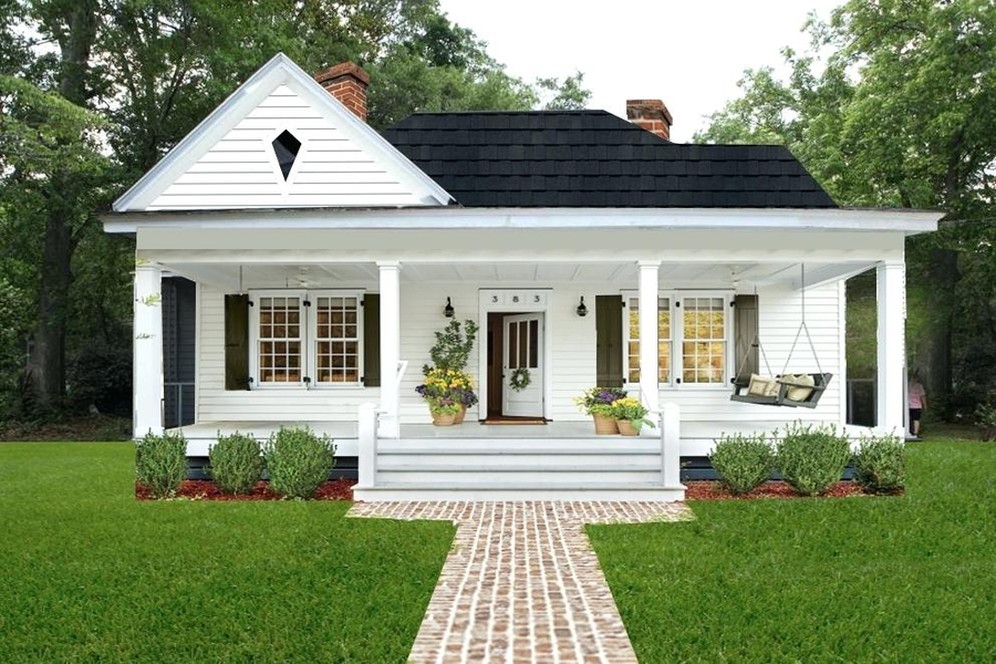 Nhà cấp 4 kiểu Châu Âu sang trọng, tinh tế