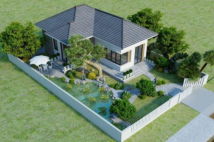 Lựa chọn phong cách kiến trúc nhà chữ L cấp 4 phù hợp, giúp tối ưu công năng