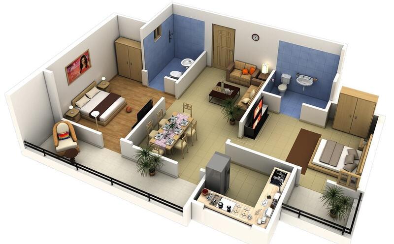 Nhà cấp 4 2 phòng ngủ mang lại nhiều ưu điểm vượt trội cho gia chủ