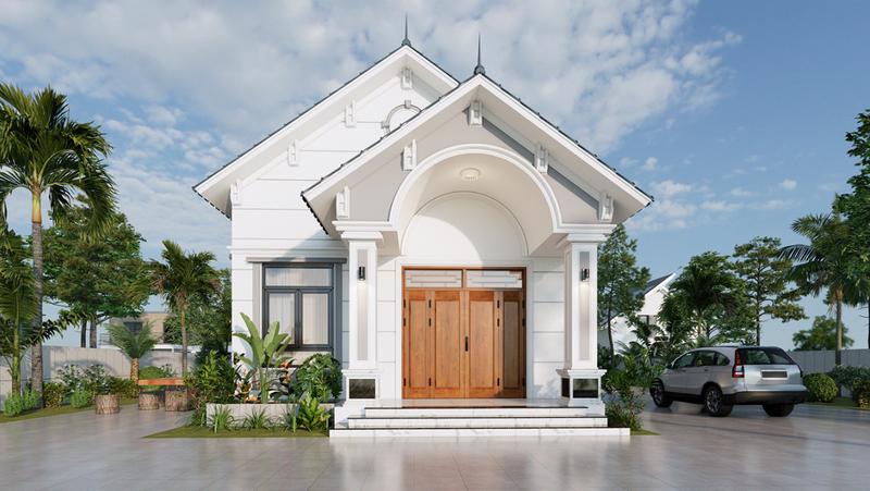 Xác định phong cách thiết kế nhà cấp 4 mái Thái 5x20