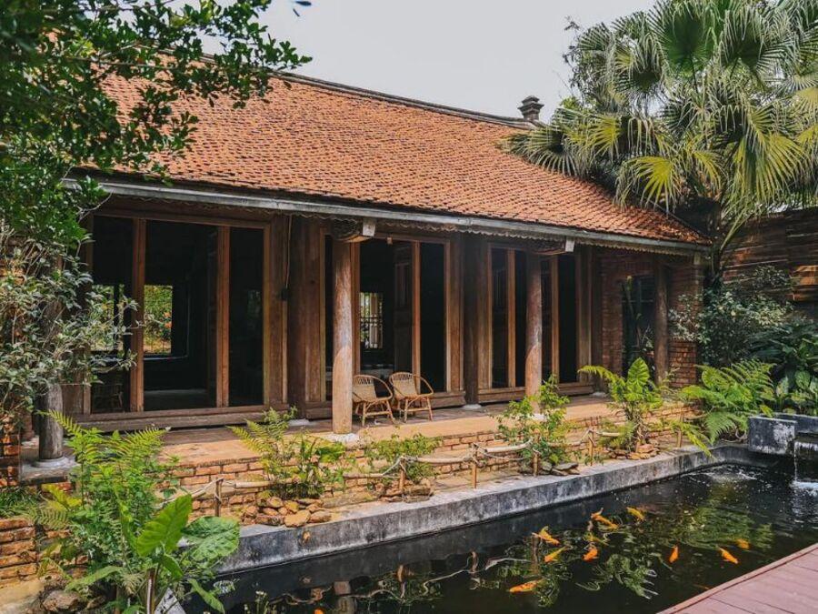 Mẫu thiết kế sân vườn đẹp phong cách Việt Nam rất dễ thực hiện