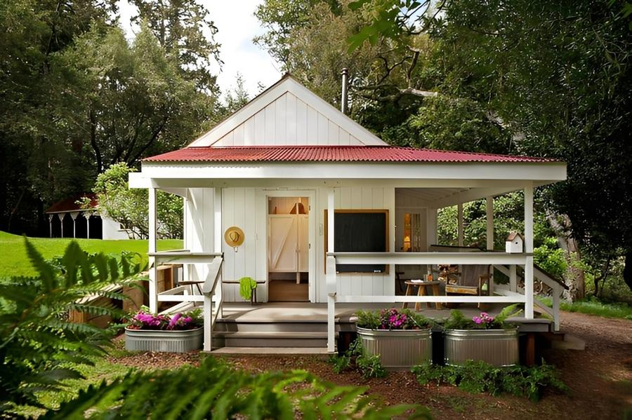 Mẫu thiết kế nhà vườn nhỏ xinh với 120 triệu tối giản nhưng tinh tế