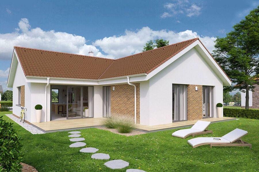 Mẫu nhà 1 tầng mái Thái lợp tôn đẹp, tối ưu chi phí