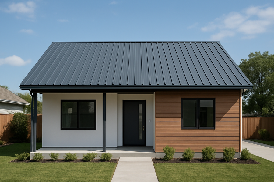 ​​​​​​​Nhà cấp 4 mái tôn dưới 100 triệu có hạn chế về khả năng cách âm, cách nhiệt và độ bền