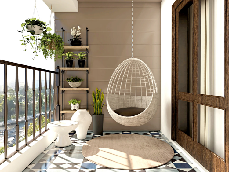 Nguyên tắc tiết chế các chi tiết trang trí khi cải tạo ban công chung cư