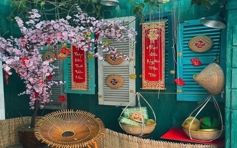 Mẫu trang trí Tết cổ truyền 2026 miền Bắc