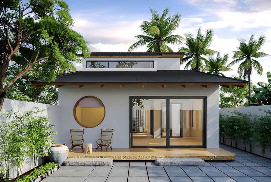 Mẫu nhà cấp 4 đẹp, tiết kiệm diện tích đất