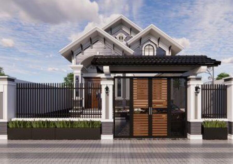 Mẫu nhà cấp 4 hiện đại mặt tiền đẹp dễ ứng dụng